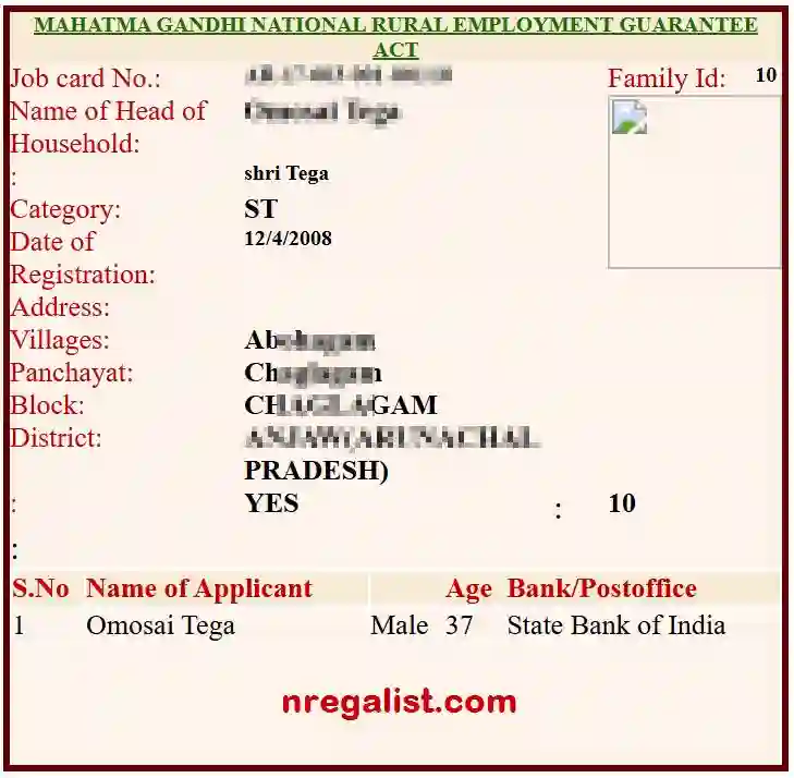 Andhra Pradesh NREGA Job Card Online 2026